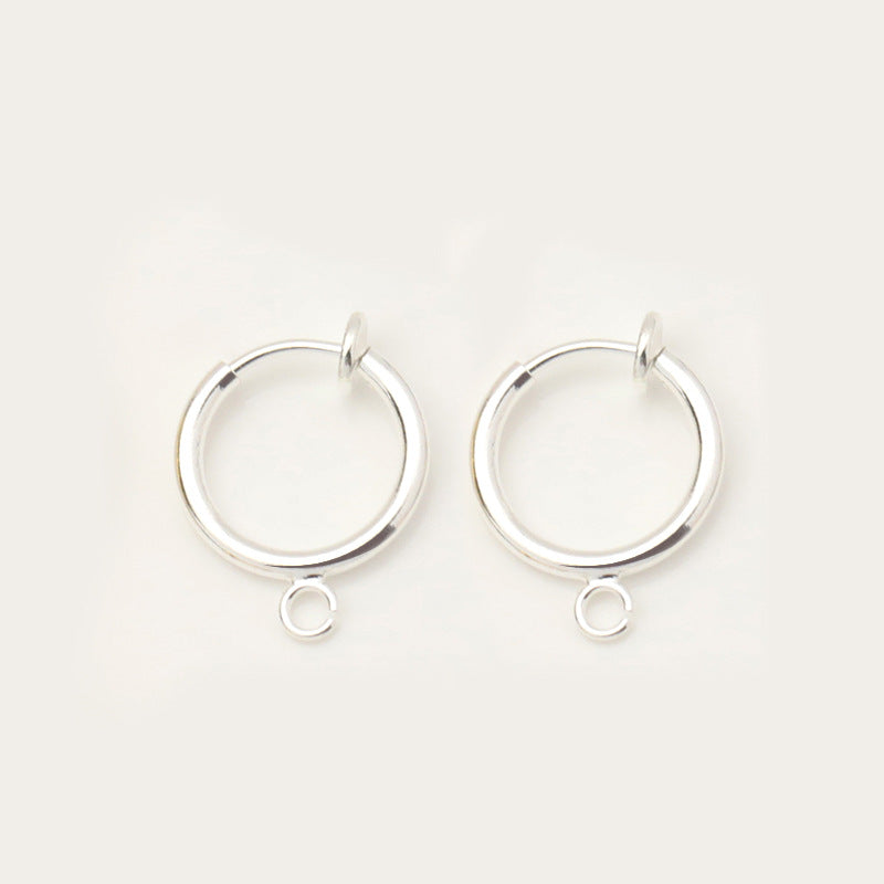 Korean Style Circle Personalized Simple Round Ear Clip