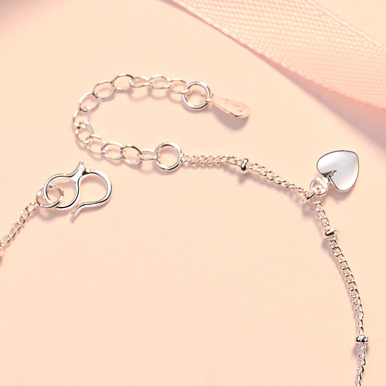 Damen-Armbänder „Sweet Five Small Heart Personality“ in Herzform