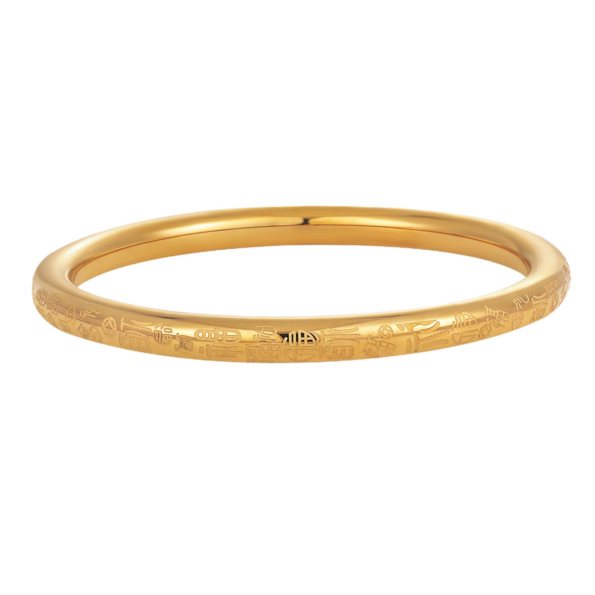 Women's Style Simple Ancient Heritage Personality Titanium Bracelet