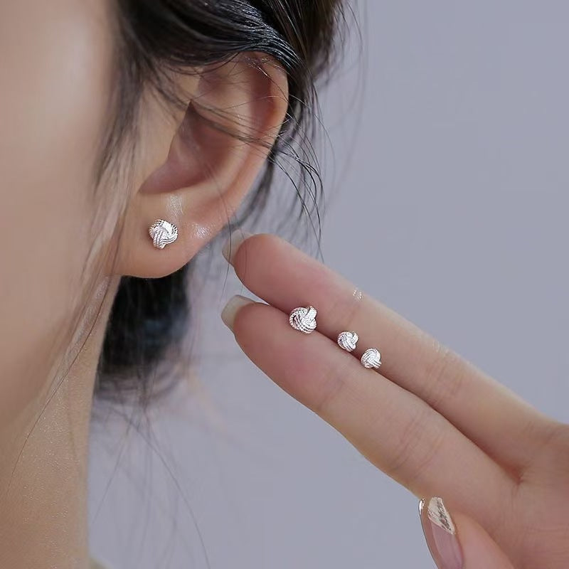 Light Luxury Minority Delicate Eardrops Bone Nail Sleeping No Need Earrings