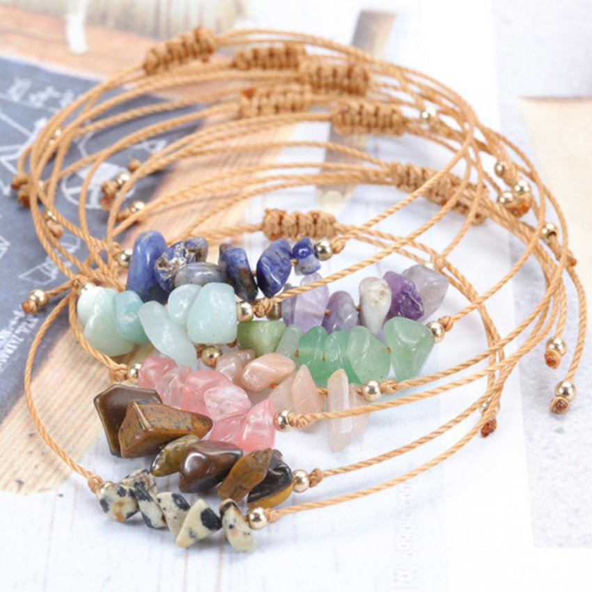 Beach Carrying Strap Irregular Color Rough Bracelets