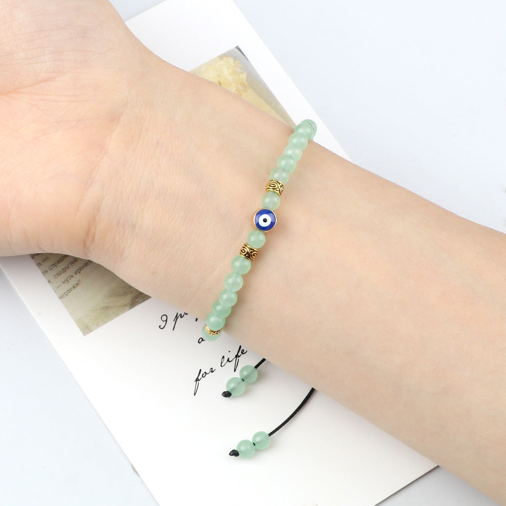Eye Vintage Devil's Girlfriends Beaded Weave Bracelet