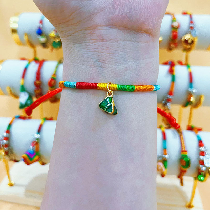 Dragon Boat Festival Colorful Rope Ethnic Style Hand-woven Adult Small Bracelets
