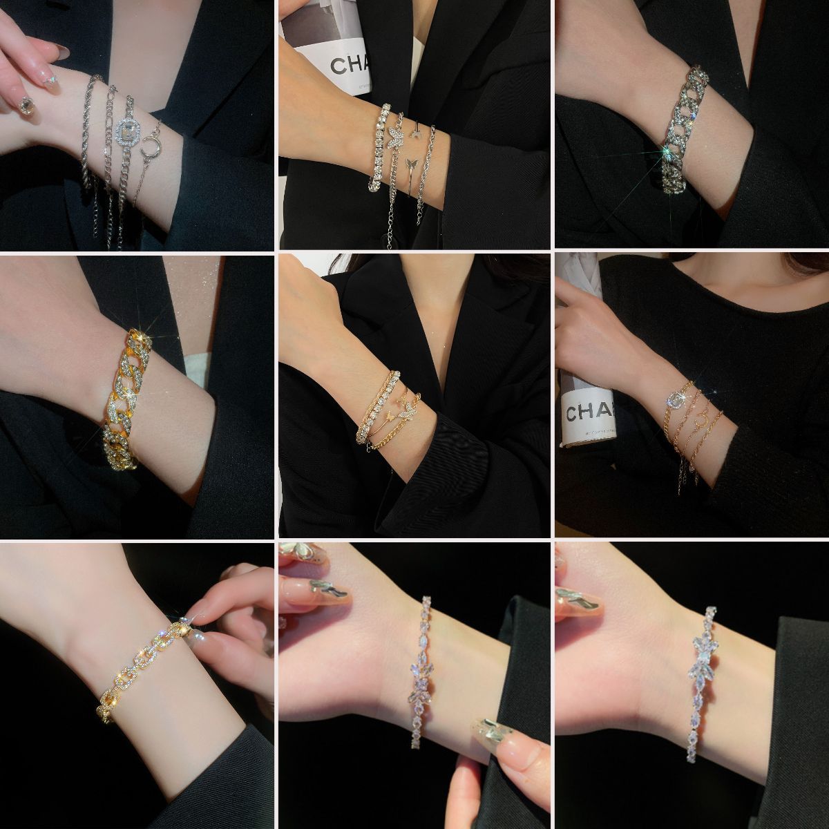 Round Light Luxury High-grade Fashion Minimalist Bracelet