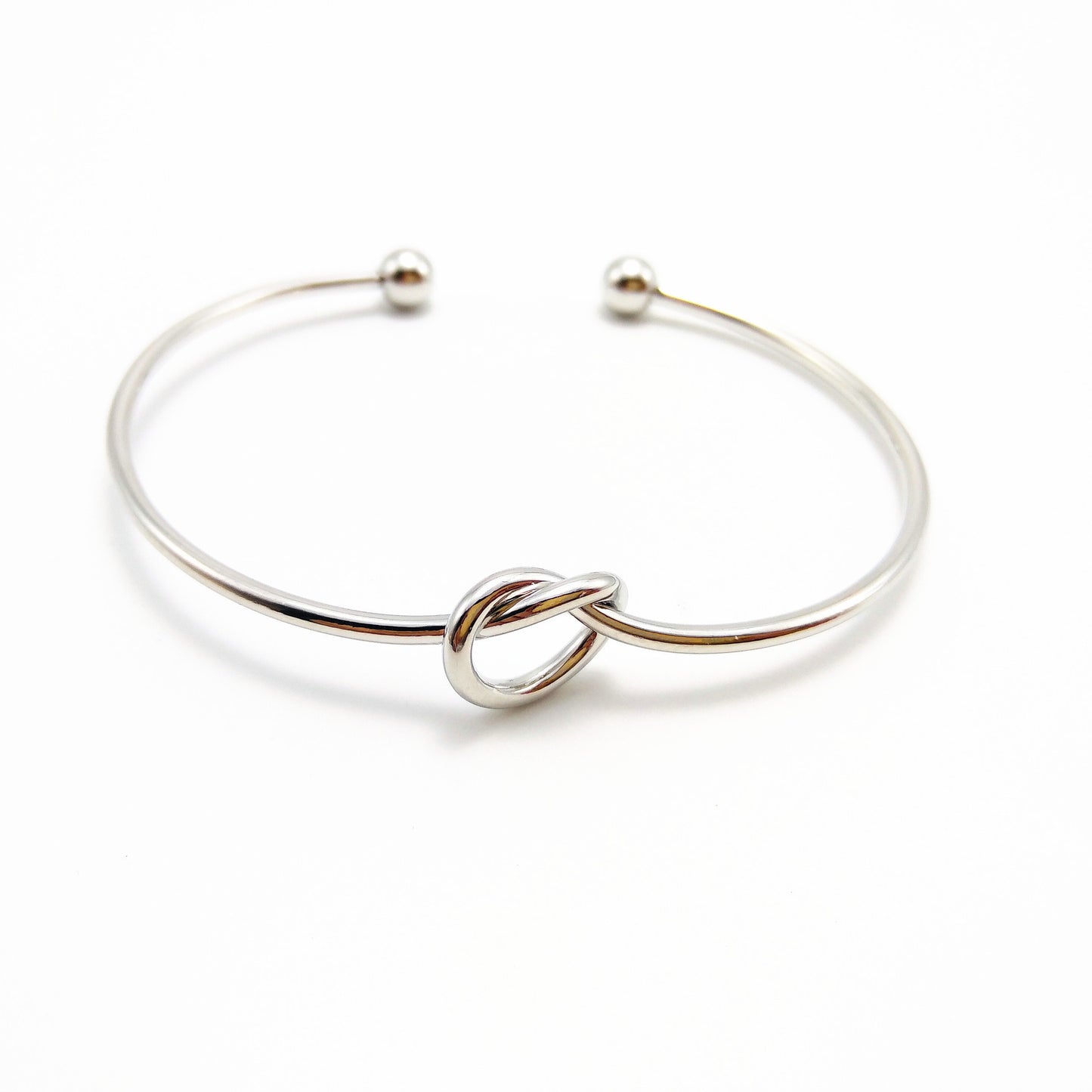 Knotted Love Open Bridesmaid Rose Gold Bracelets