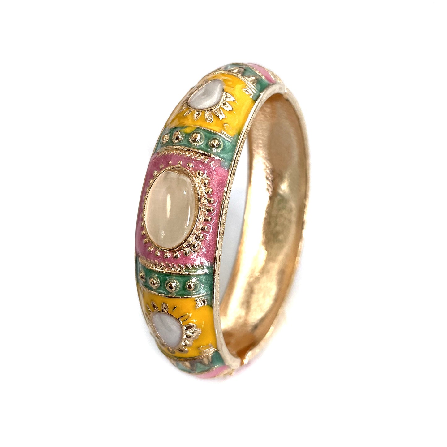 Cloisonne Open-ended Retro Color Matching Female Scenic Spot Bracelet