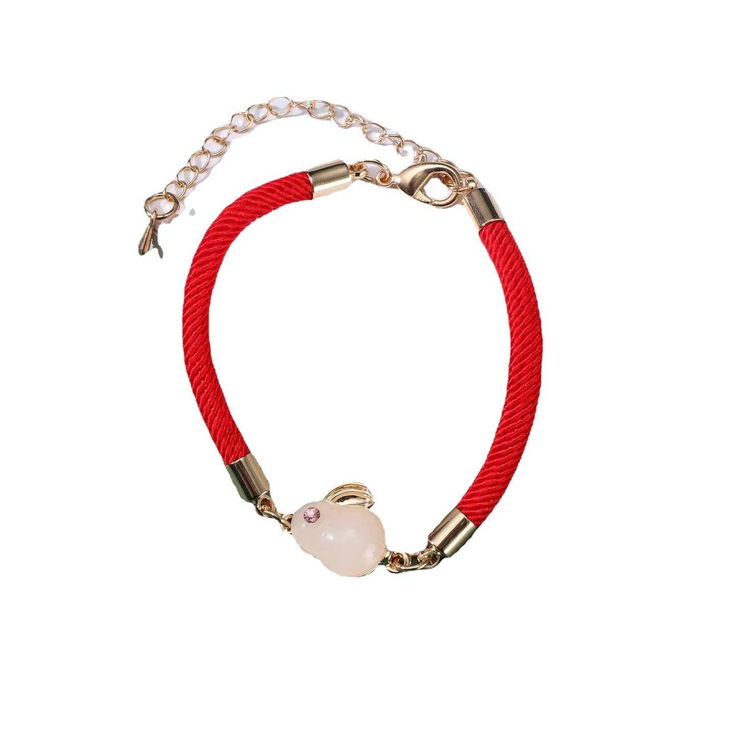 Yan National Fashion Chinesischer Stil Vintage Court Red Rope Armbänder