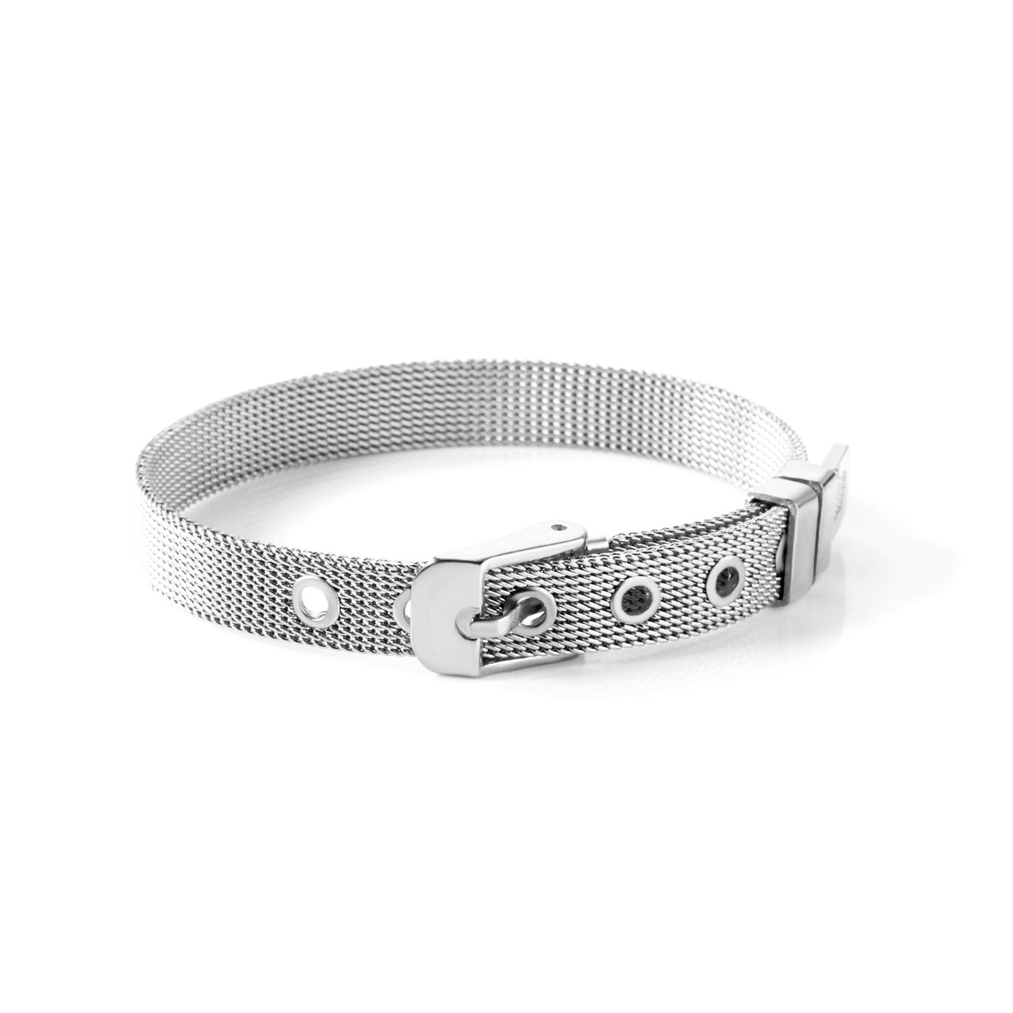 Women's Design Strap Adjustable Electroplated Stainless Steel Bracelets