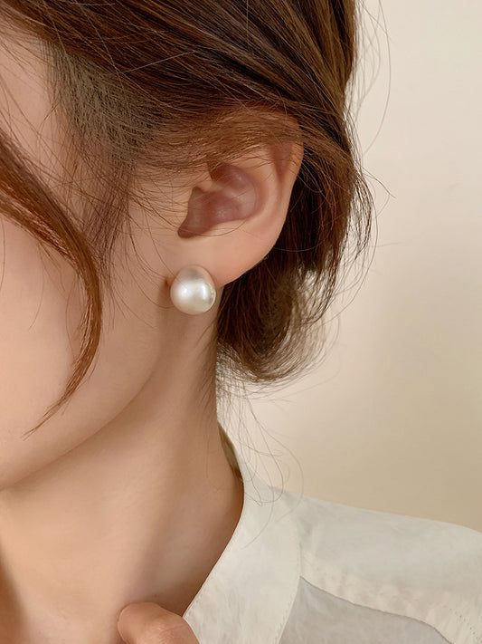 Boucles d'oreilles uniques en métal givré de haute qualité pour femmes, goutte d'eau