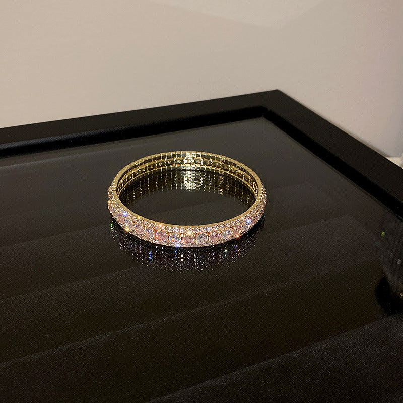 Round Pull-out Retro Minority Elegant Light Luxury Bracelets