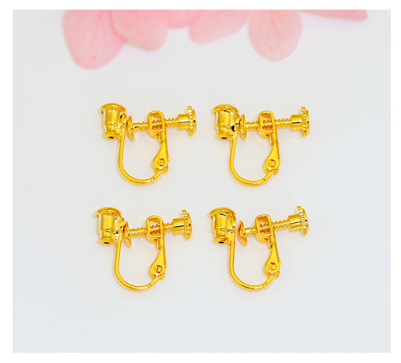 Real Gold No Piercing French Converter Adjustable Rings