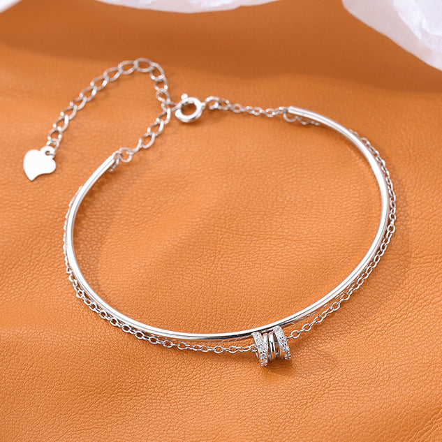 Small Waist Korean Style Simple Fashion Twin Light Luxury Minority Bracelet