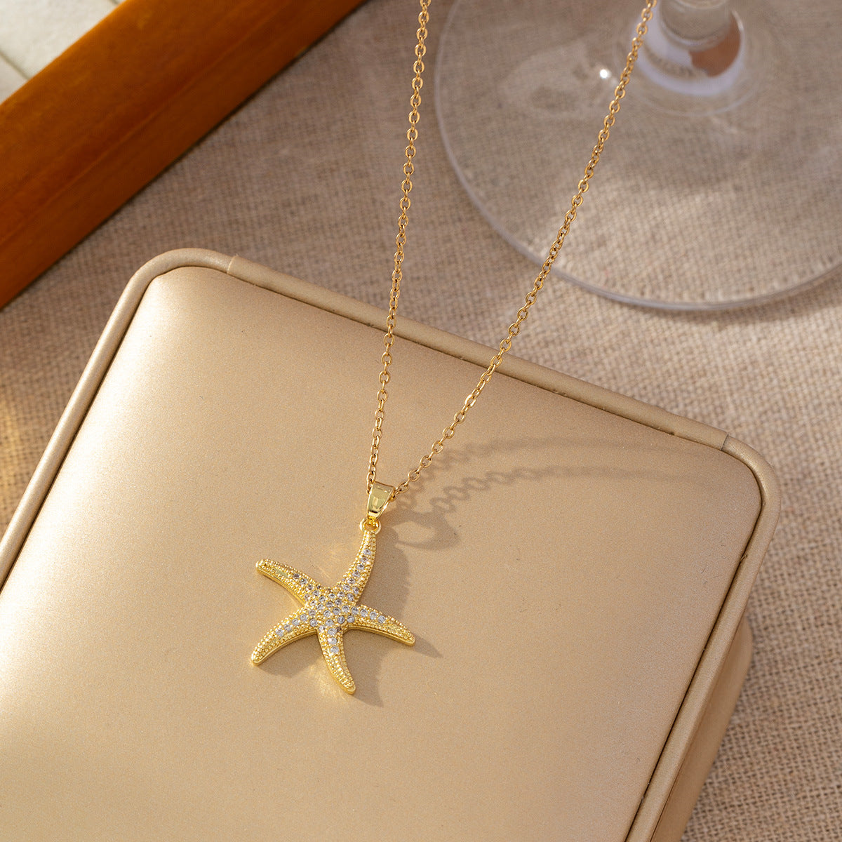 Bohemian Starfish Fashion Ocean Style Clavicle Necklace