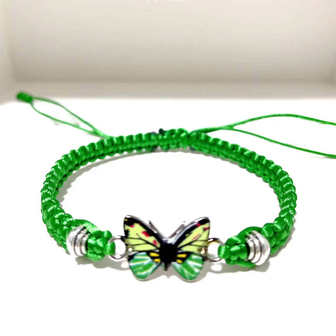 Multicolor Butterfly Couple Adjustable Fashion Friendship Bracelets
