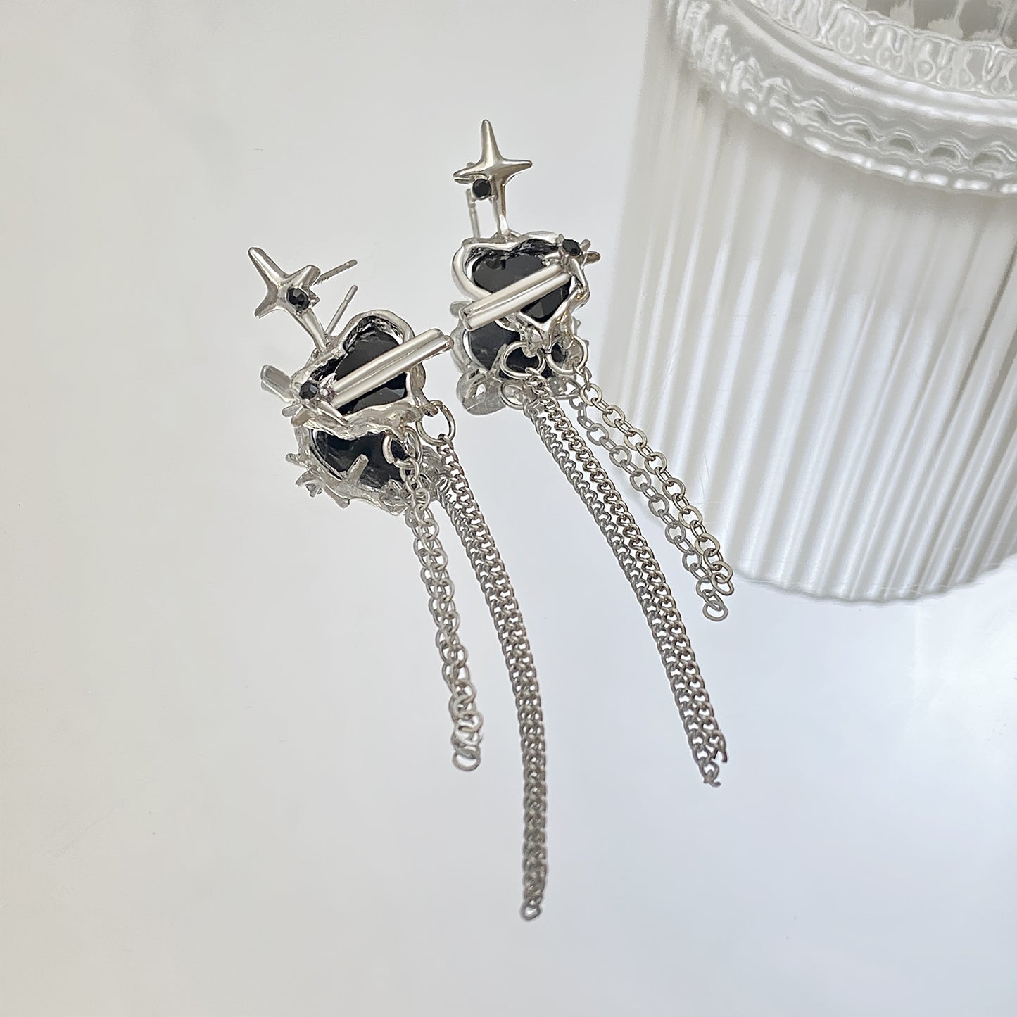 Women's Long Fringe Fashionable High-grade Design Sense Exaggerating Unique Earrings