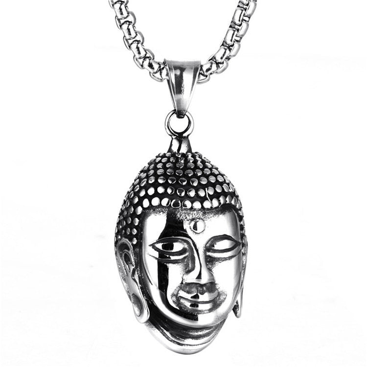 Women's & Men's Titanium Steel Thor Hammer Stainless Viking Necklace