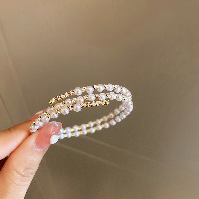 Round Light Luxury High-grade Fashion Minimalist Bracelet