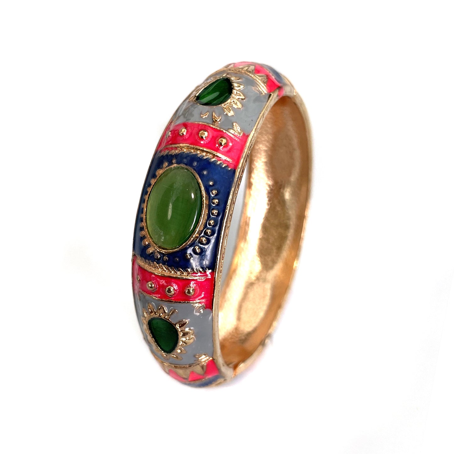 Cloisonne Open-ended Retro Color Matching Female Scenic Spot Bracelet