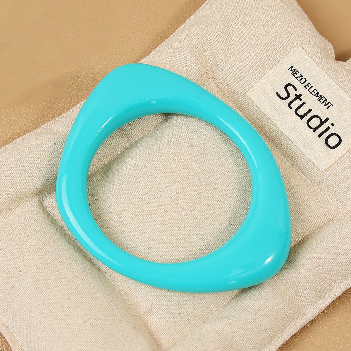 Geometry Pattern Irregular Resin Female Macaron Bracelets