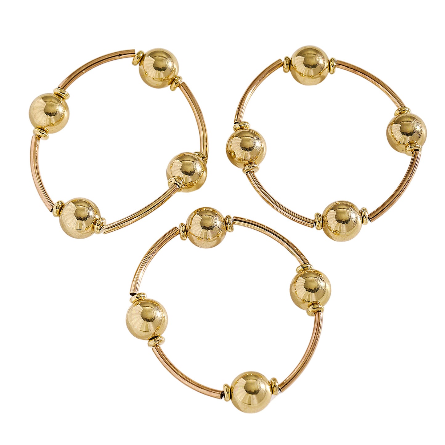 Women's Design Simple Light Luxury Twin Elastic Bracelet