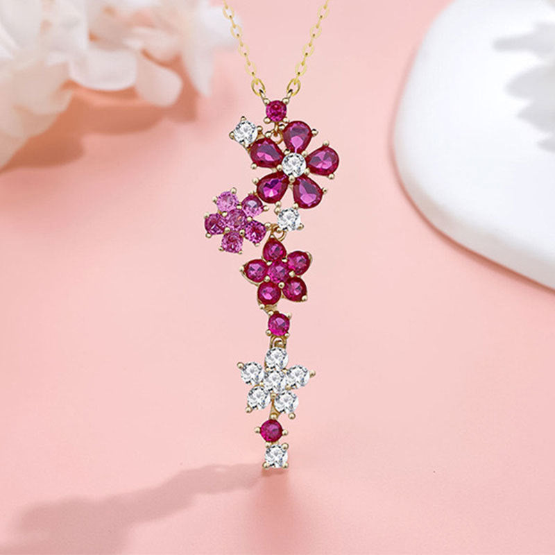 Dream Gao Ding Plum Affordable Luxury Style Midsummer Jewelry Set