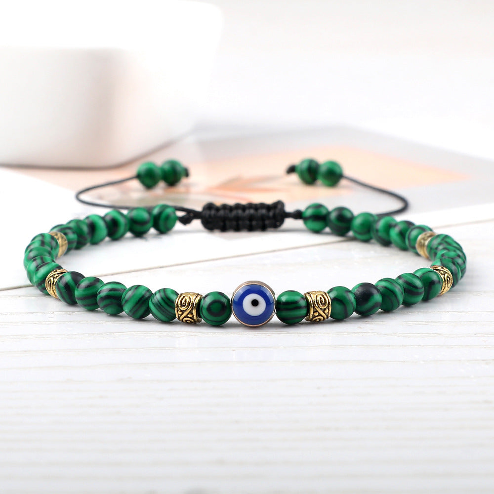 Eye Vintage Devil's Girlfriends Beaded Weave Bracelet