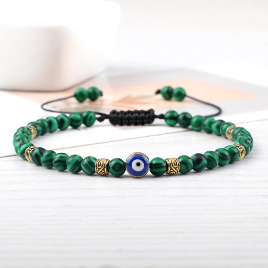 Eye Vintage Devil's Girlfriends Beaded Weave Bracelet