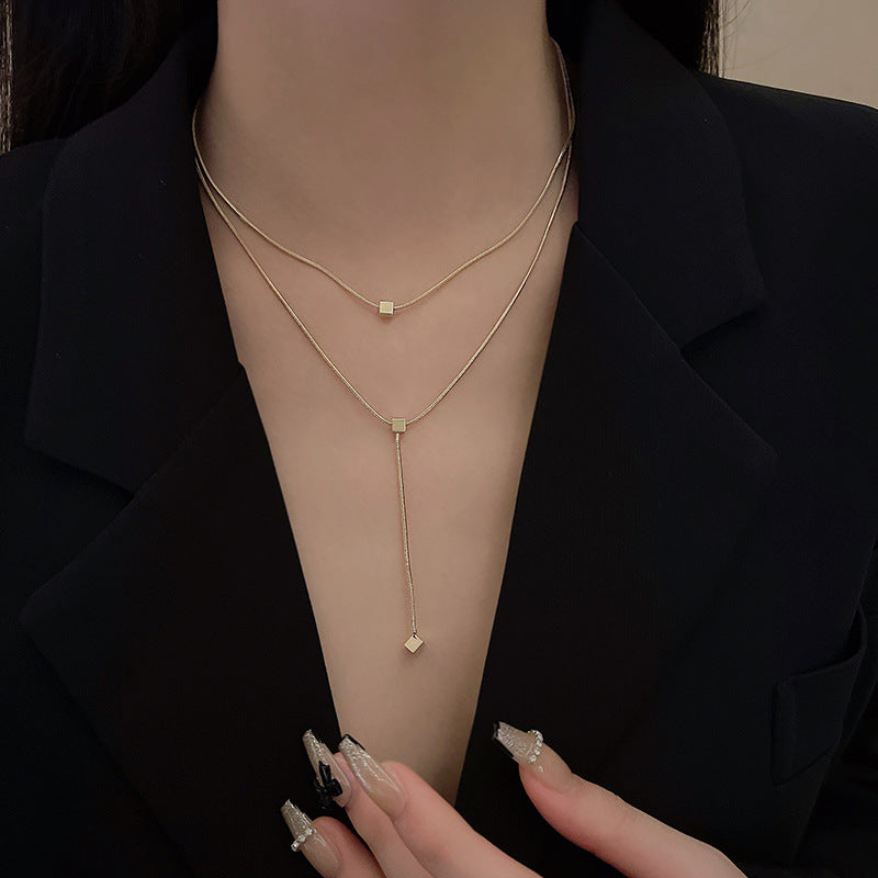 Personality Special Interest Light Luxury Clavicle Necklaces