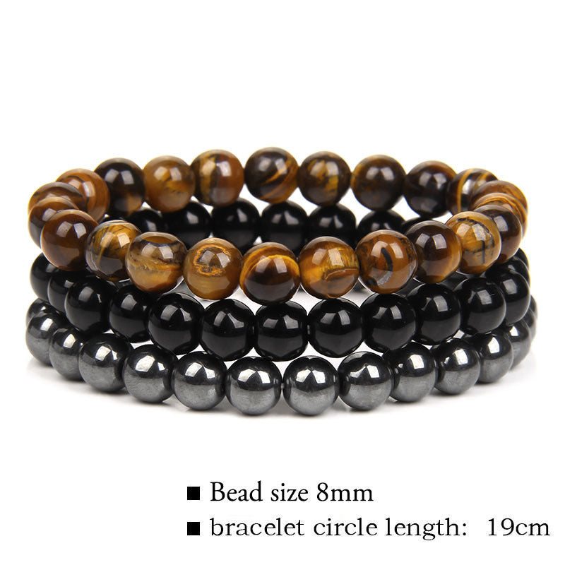 Women's & Men's & Fashion Ornament Natural Stone Bead Bracelets