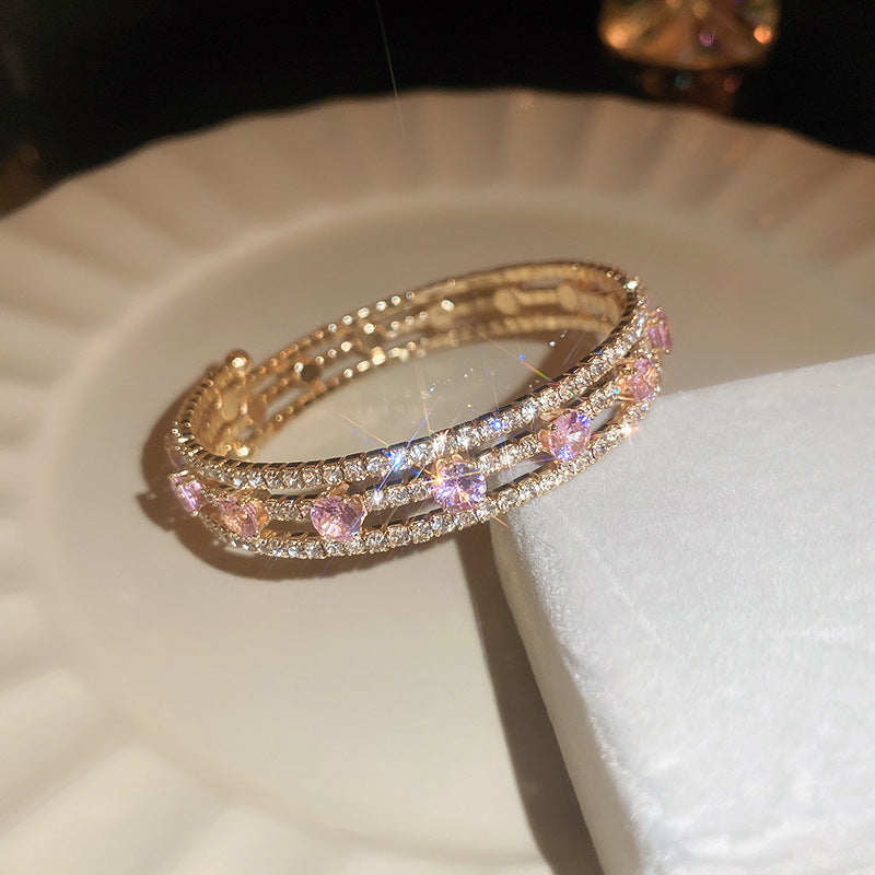 Women's Irregular Fashion Design Light Luxury High-grade Bracelets