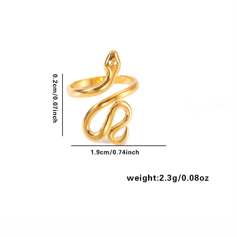 Women's Personality Vintage Ethnic Style Plated Love Ring