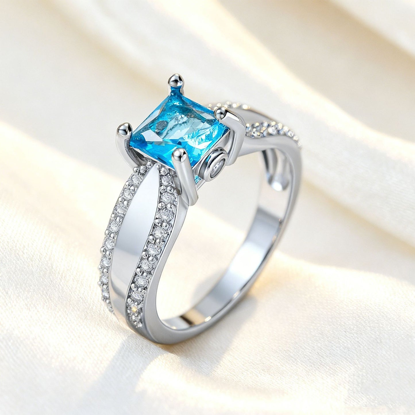 Light Luxury High Sense Opening Adjustable Rings