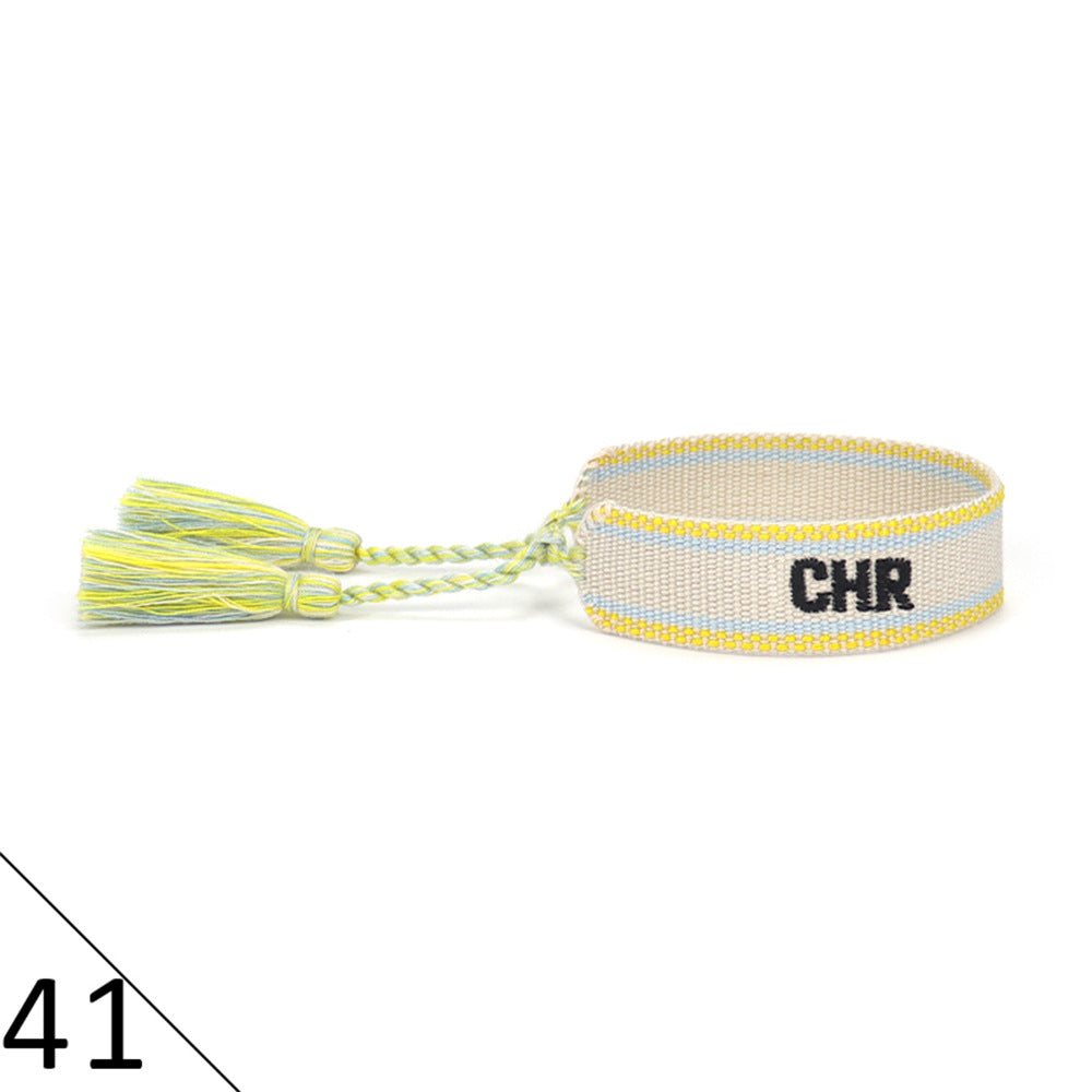 Hand Weaving Fashion Simple Wrist Strap Bracelets