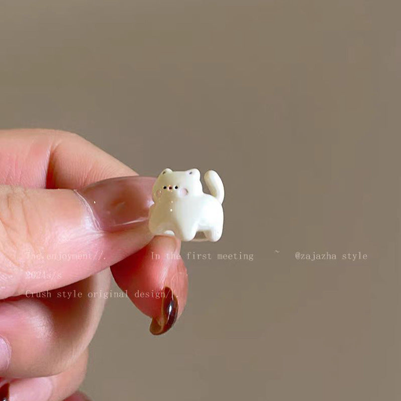 Vigorous Sunflower Flower Niche Temperament Fresh Sweet Mosquito Ear Clip