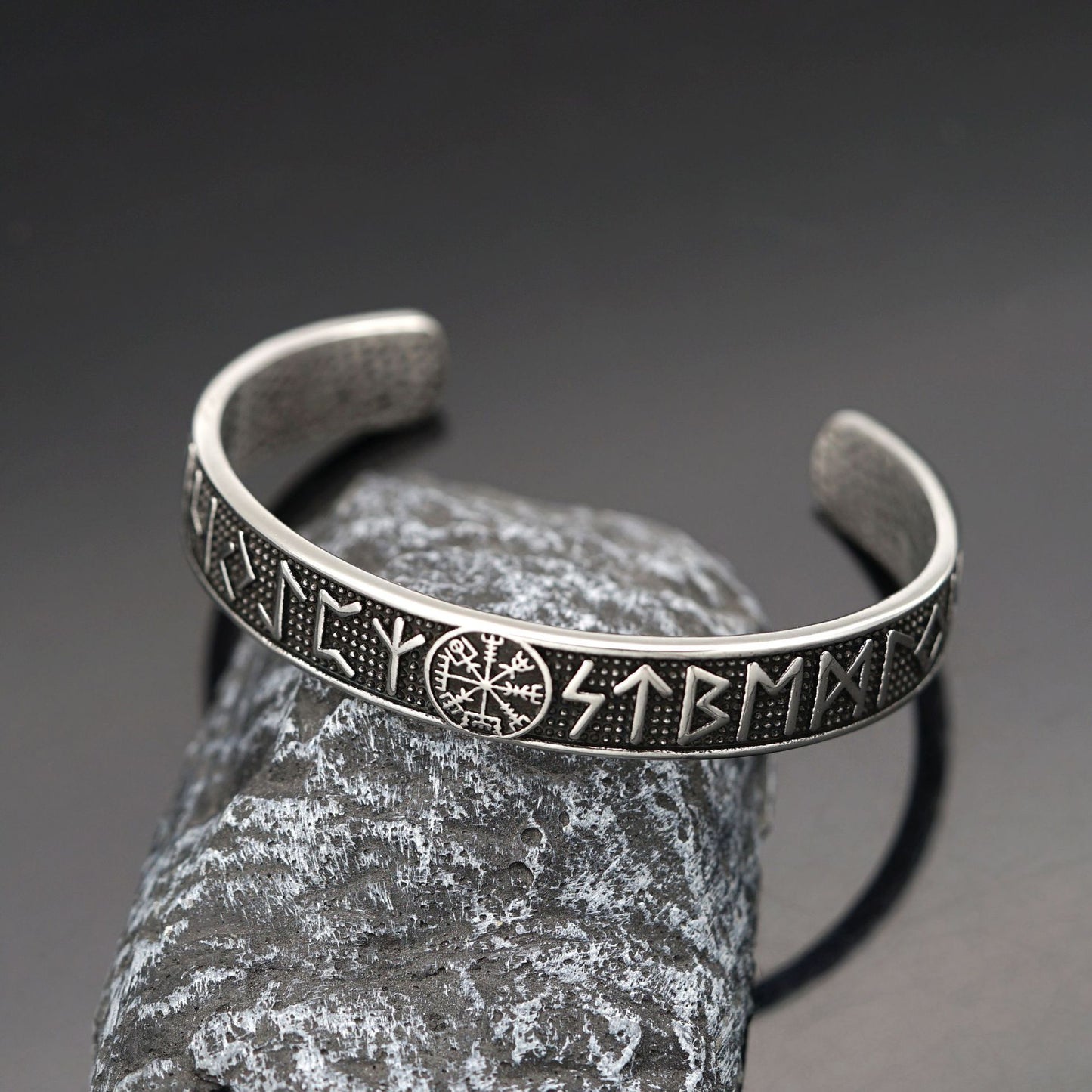 Viking Triangle Knot Titanium Steel Retro With Bracelet