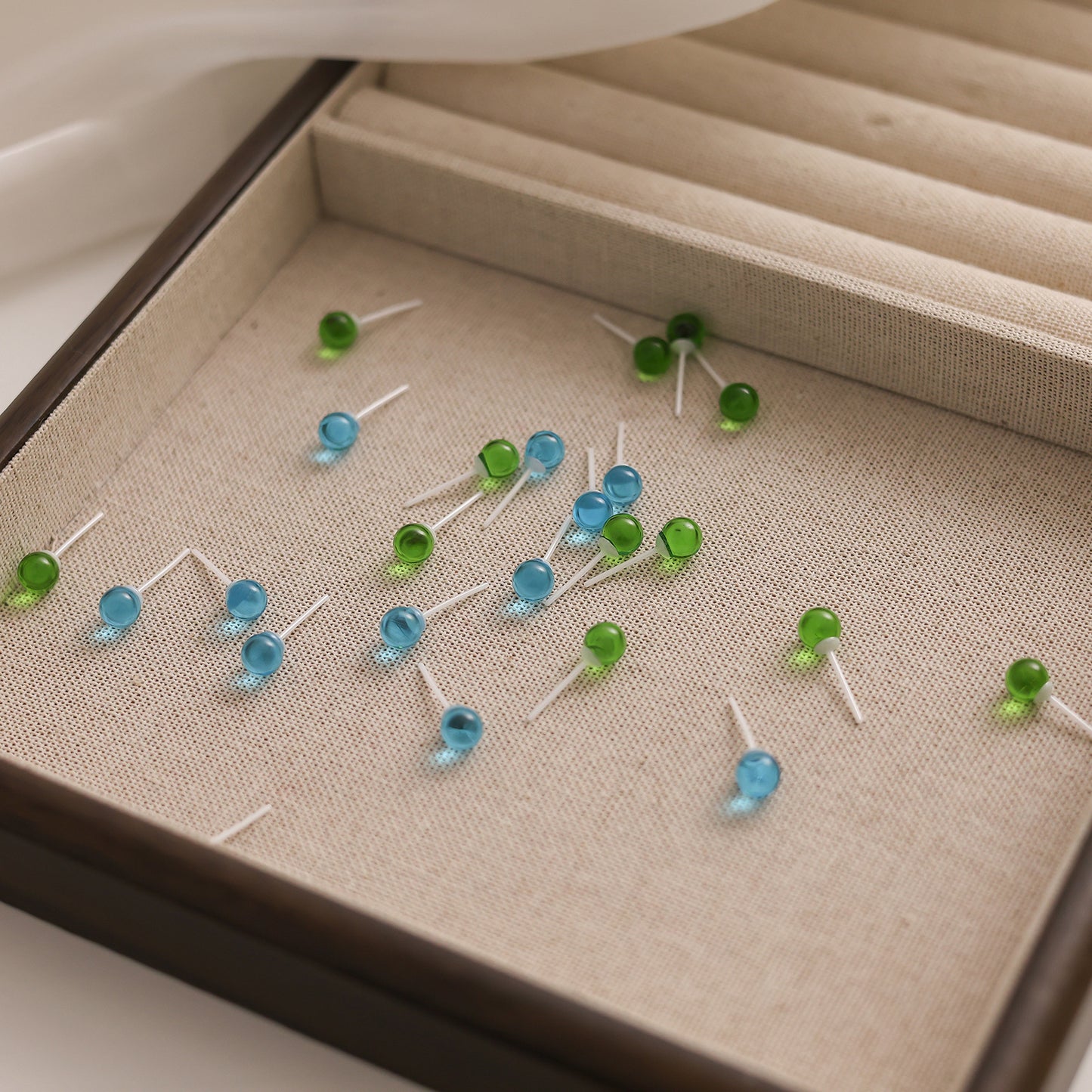 Porcelain Pin Ear Sleeping No Need To Take Off Niche Stud Earrings