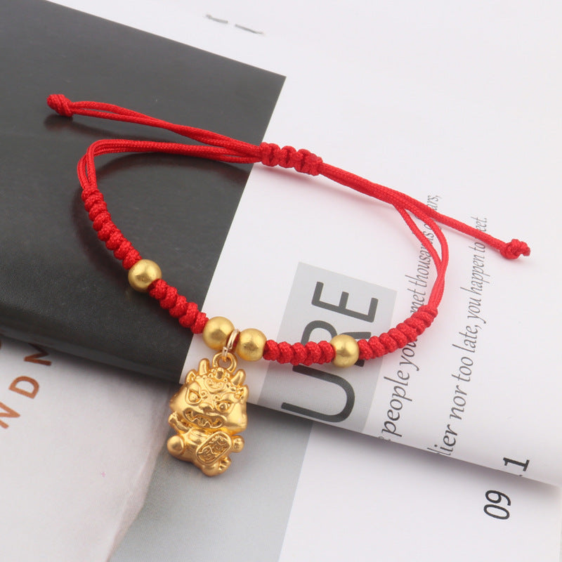 Bracelets de diffusion en direct Life Yuan Red Rope