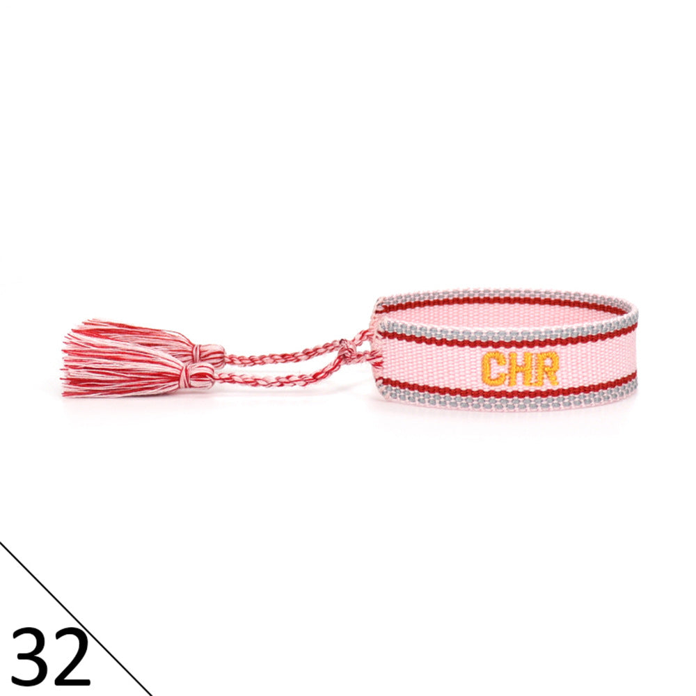 Hand Weaving Fashion Simple Wrist Strap Bracelets