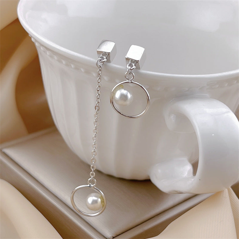 Elegant Bowknot Pearl Exquisite Design Personalized Earrings