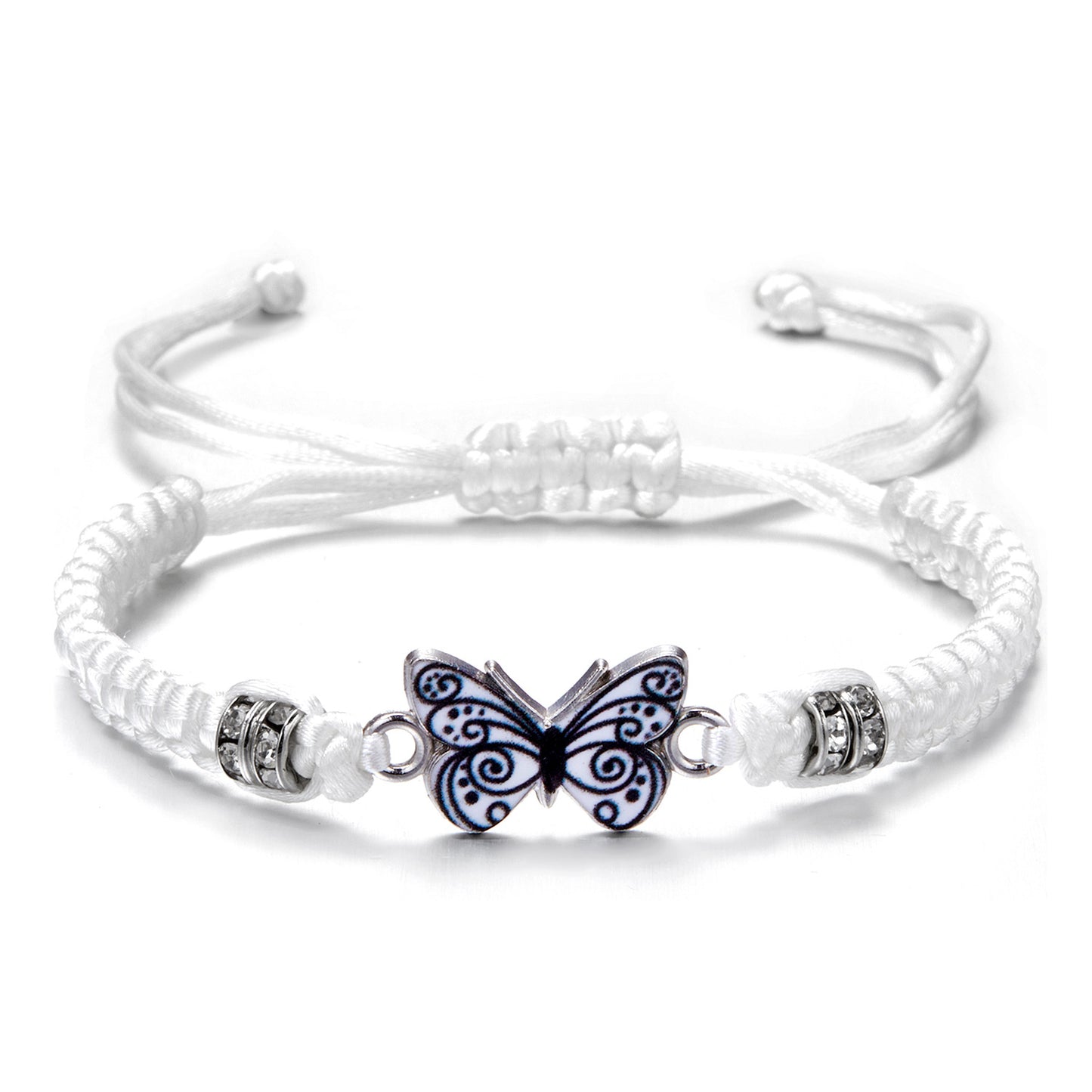 Personality Butterfly Flower Female Girlfriend Gifts Bracelets