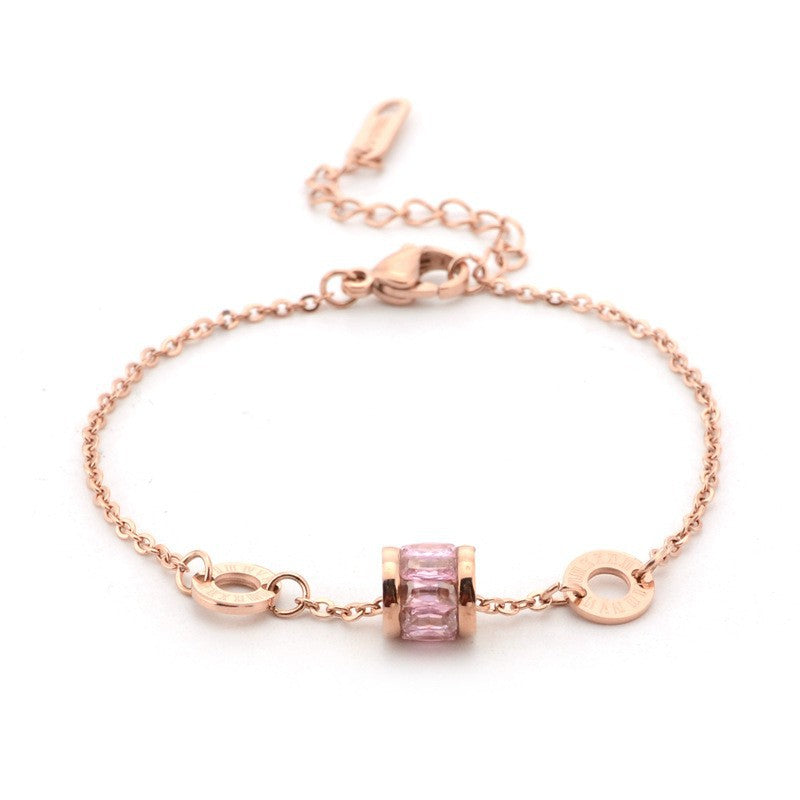 Girlfriends Life Advanced Design Rose Gold Bracelets