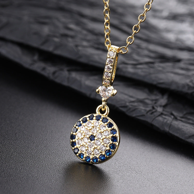 Fashion Devil's Eye Pendant Neck Accessories Necklaces