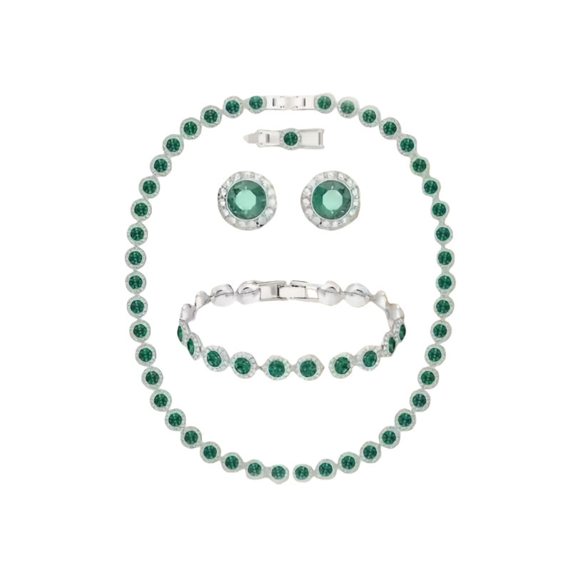 Women's Luxury High-grade Love Elements Three-piece Series Necklaces