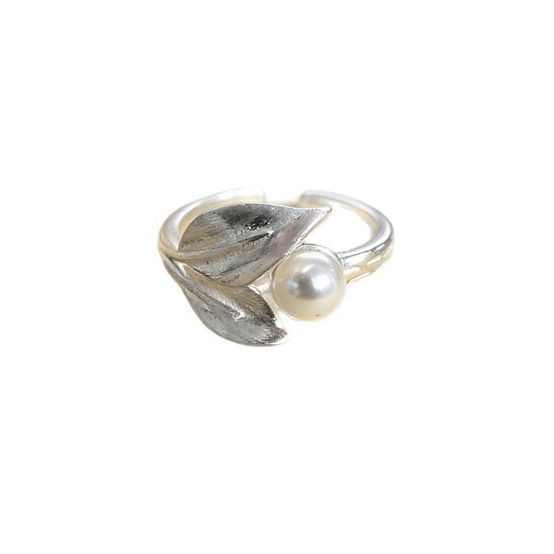 Graceful Fashionable Design Sier Plated Elegant Ring