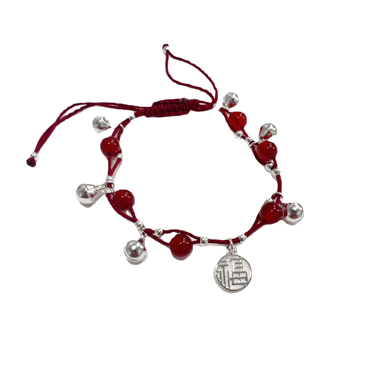 Bell Female One Step Blessing Card Bracelets