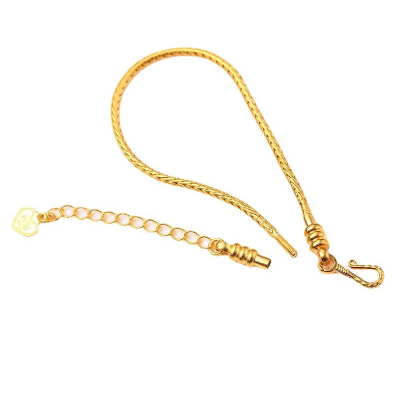 Women's Fashion Snake Bone Adjustable Simple Temperament Extension Bracelet