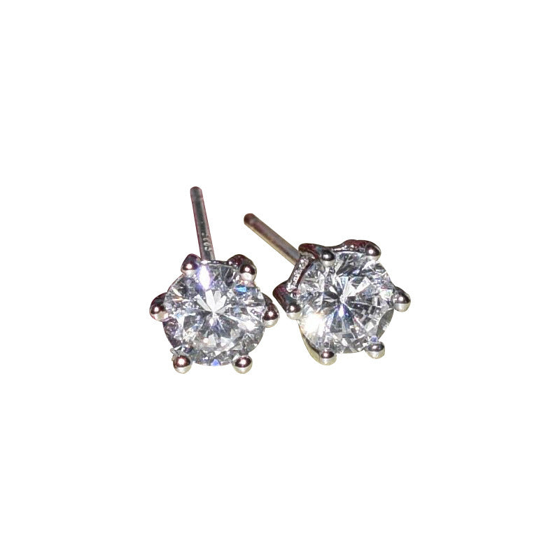 Women's & Men's Zircon Sier Simple Ear Bone Trendy Imitation Rings