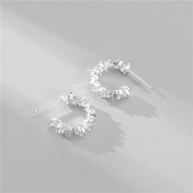 Fashion Minority Design Shining Small Pieces Earrings