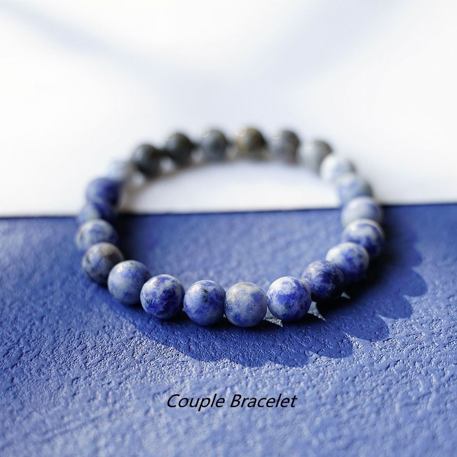 The Sea And Can Be Flat Blue Grain Bracelets