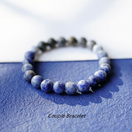 The Sea And Can Be Flat Blue Grain Bracelets